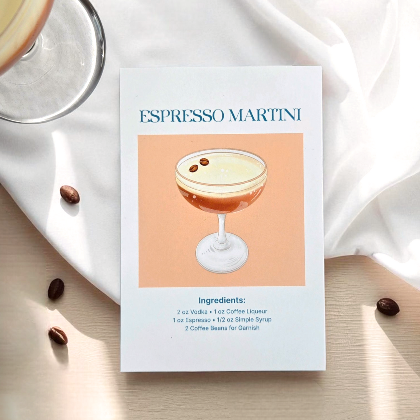 Drink Recipe Mini Prints