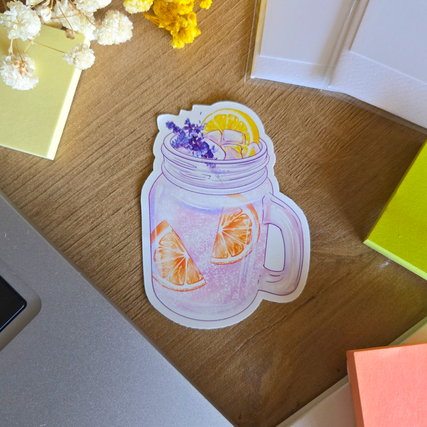 Lavender Lemonade Sticker