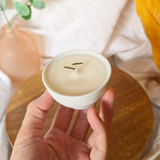 Mini Panda Tea Cup Blind Candle