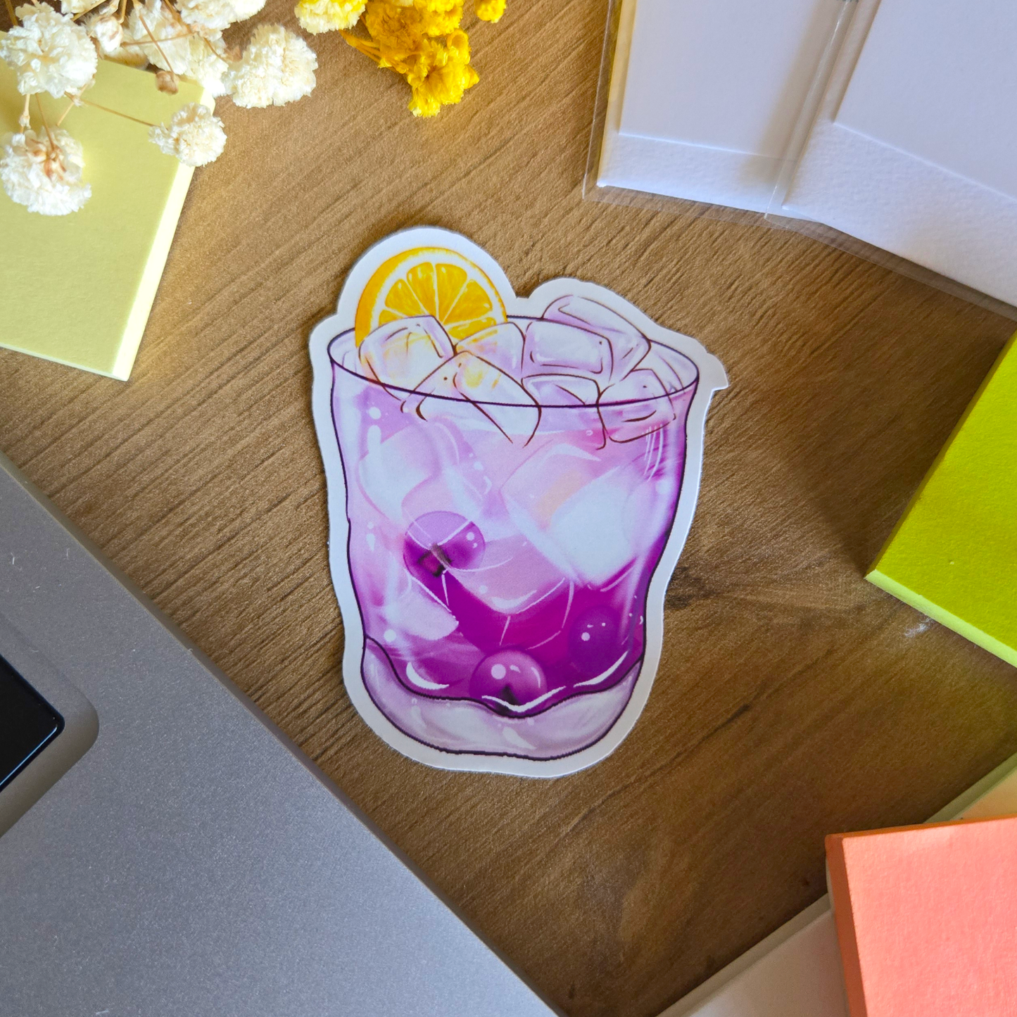 Purple Viking Sticker
