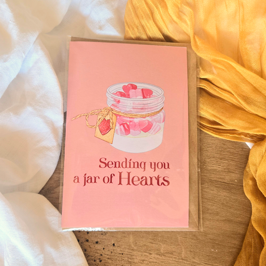 Sending You A Jar Of Hearts