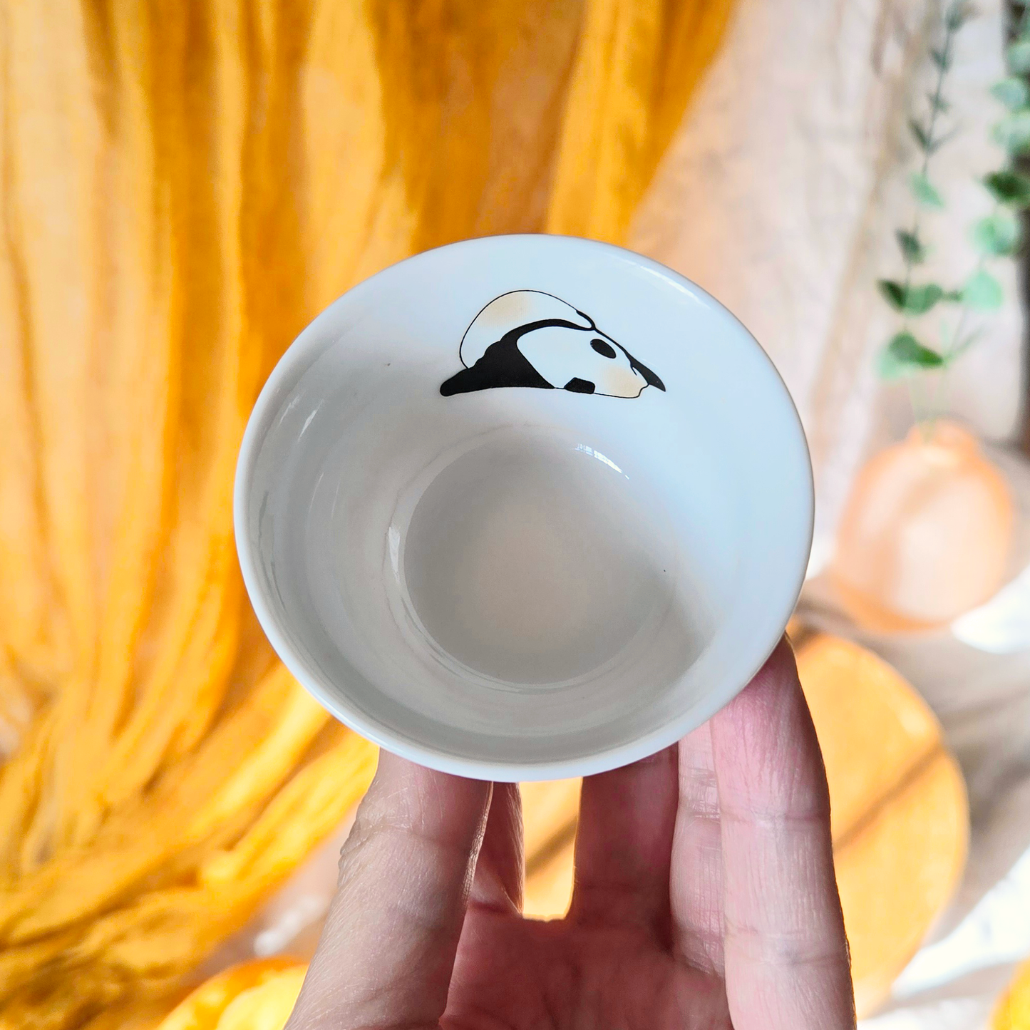 Mini Panda Tea Cup Blind Candle