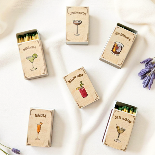 Cocktail Matchboxes