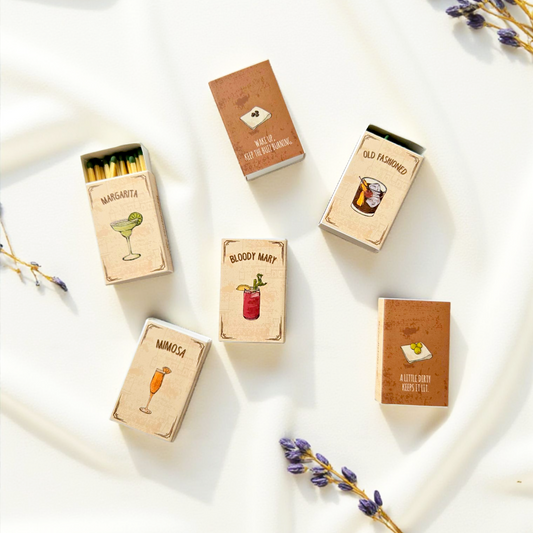 Cocktail Matchboxes