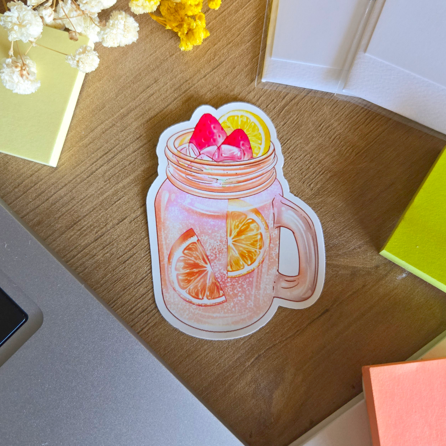 Strawberry Lemonade Sticker