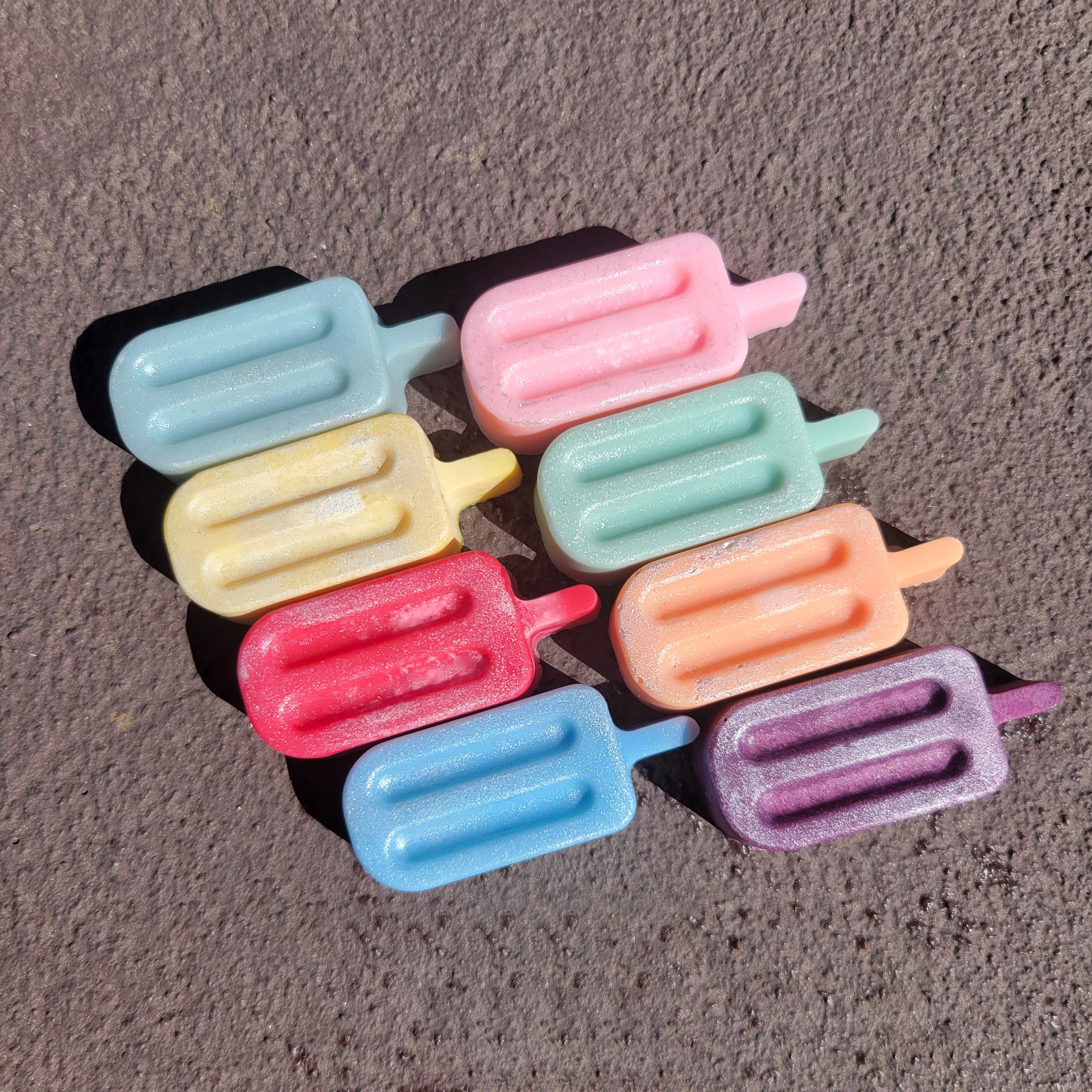 Mini Ice Pop Molds, 6 Miniature Diy Popsicle Molds Silicone